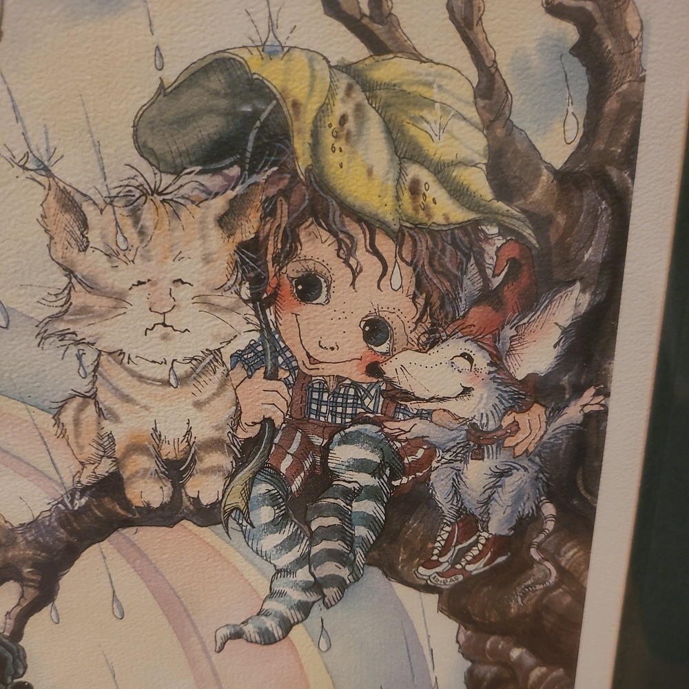 Jody Bergsma Limited Edition, Numbered, Matted, Signed, Framed 18" X14", 1981
